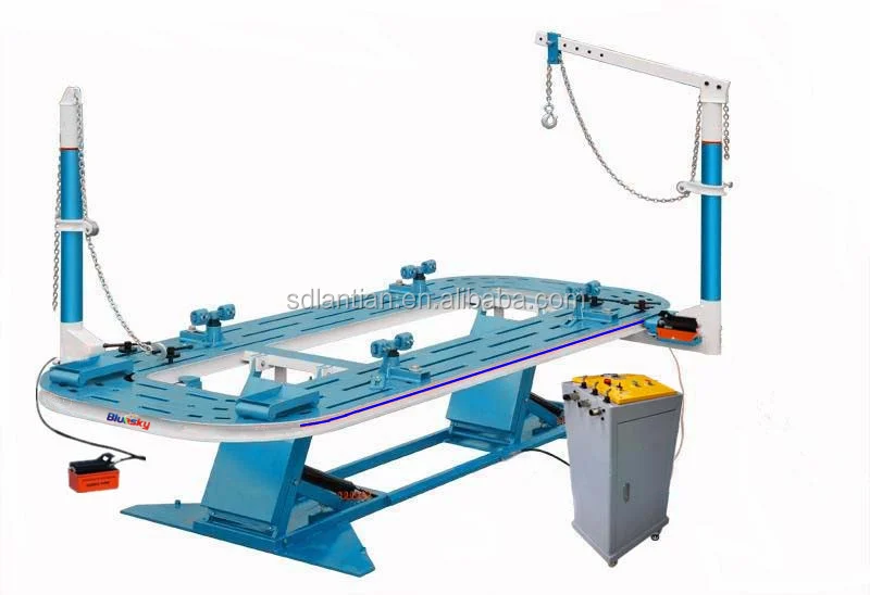 Top Sale Auto Body Frame Rack/auto Pulling Round Tower/car Frame