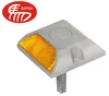 Double sides reflective yellow white red orange plastic cat eye road studs