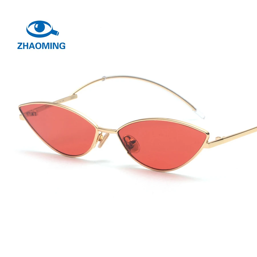 

Cute Sexy Cat Eye Sunglasses Women 2018 Summer Retro Small Frame Black Red Cat Eye Sun Glasses for Women, Picture