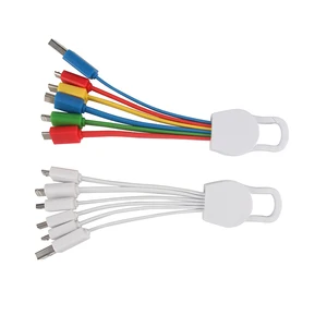 4 Head Charging USB Cable