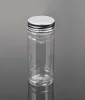 LG-35 350ml refillable food chinese tea herb dry flower spice storage container bottle clear plastic candy jar