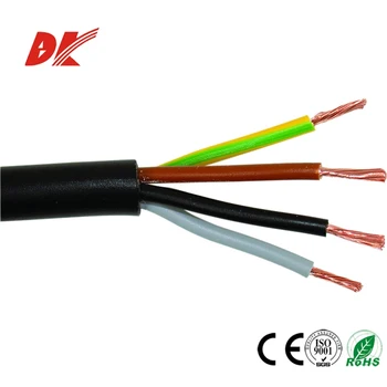 300/500v Pvc Flexible 4 Core Power Cable 1.5mm 2.5mm 4mm - Buy 300/500v ...