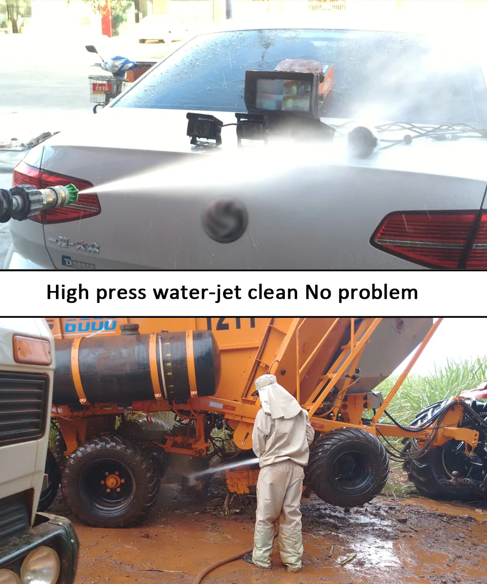 Waterproof IP69K rating