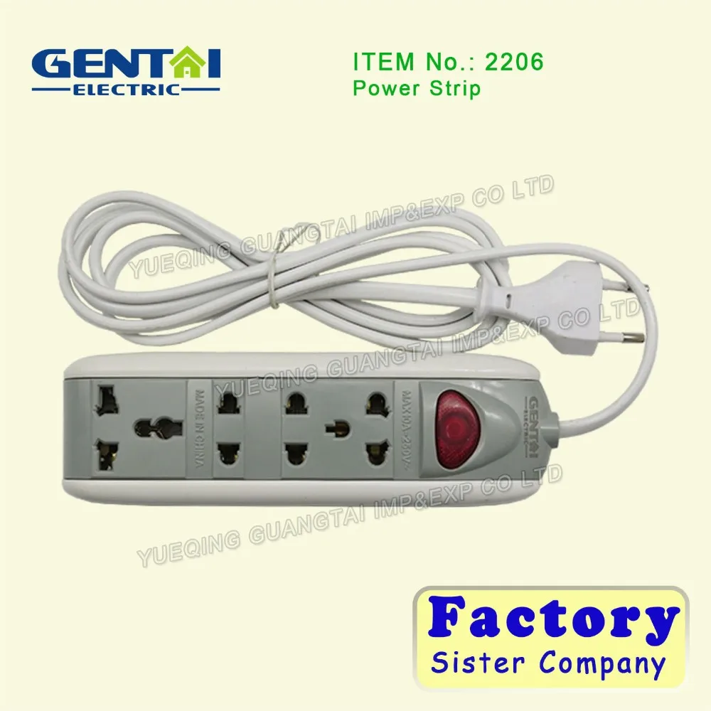Best Quality Reliable Multi Electrical Extension Socket 10a 5 Outlet Multi Power Strip Buy