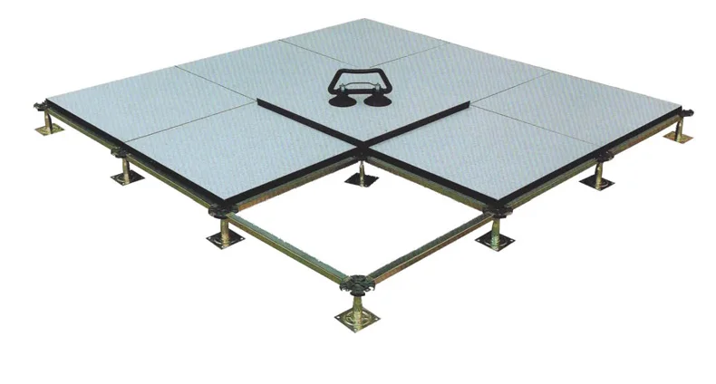 Hot Selling 600x600mm Steel Panel Raised Access Floor Pedestals For Data Center With Low Price