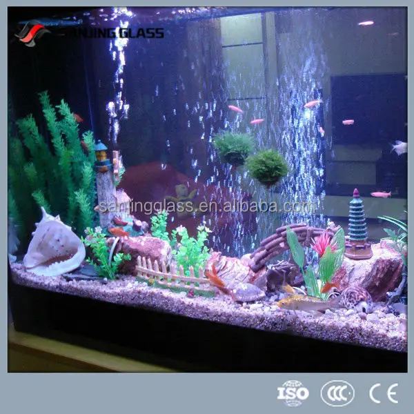 
8mm tempered aquarium glass sheet 