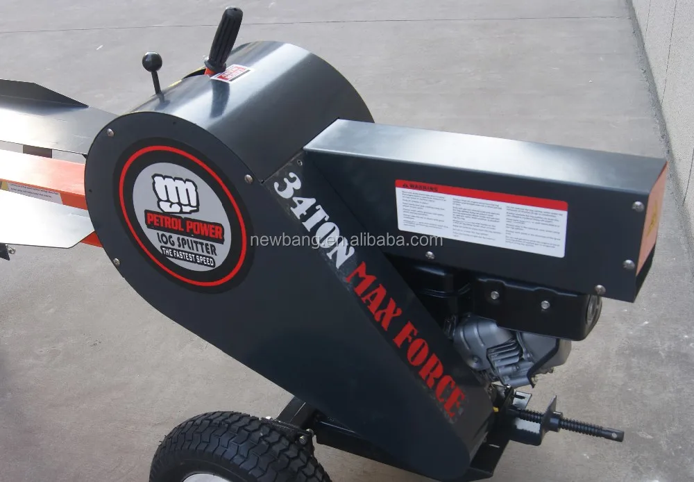 Italy Design 34ton Gasoline Powered Log Splitter Without Hydraulic