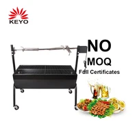 

Outdoor Rotisserie Bbq Grill Charcoal Spit Roaster Machine Lamb Grill