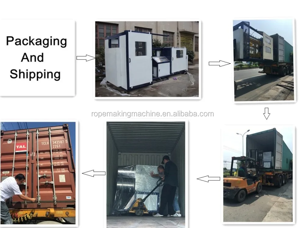 polypropylene baler twine   rope machine   rope machine  Diameter M55 :4-16 MM  can be wider as customer's request