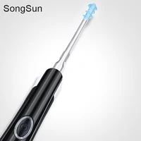 

Blue Comfortable Ear Wax Cleaner Electric Cordless Vacuum Ear Cleaner For Ear Safe Remover Cleaning Tool