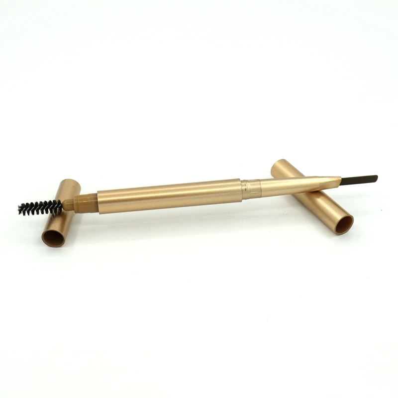 

FREE DHL gold tube OEM extensions microbending brush private label eyebrow pencil