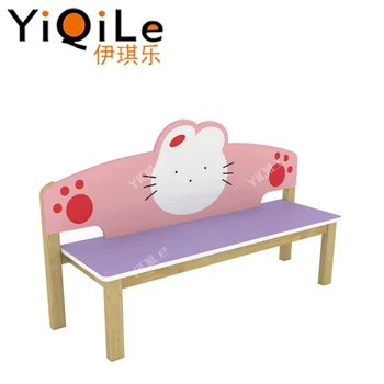 Lovely Hello Kitty Model Kids Leisure Indoor Wooden Bench Buy