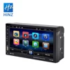2019 new 2din universal 1024*600 Capacitive full touch car audio car video player with RDS, Bluetooth, FM