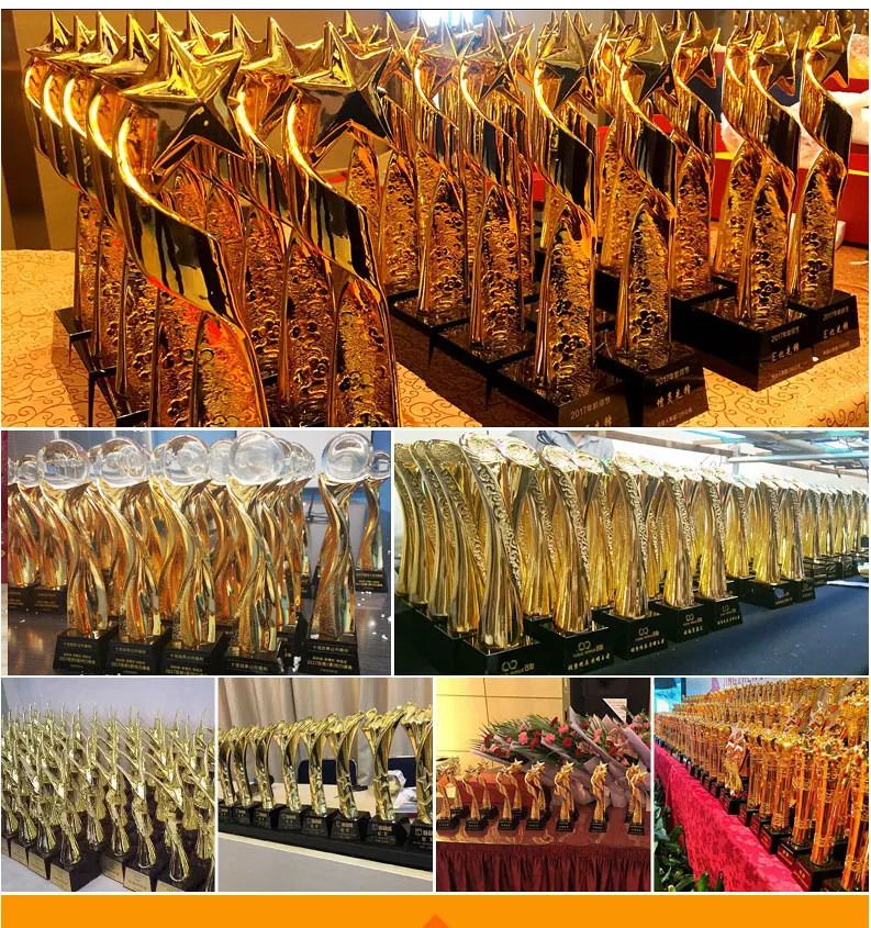 China Suppliers Custom Wholesale Trophies And Plaques Resin Award