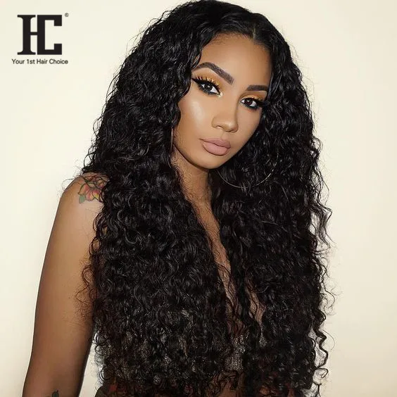 

Full Lace Human Hair Wigs Pre Plucked Brazilian Water Wave Full Lace Wigs For Black Women Remy Hair Wigs With Baby Hair