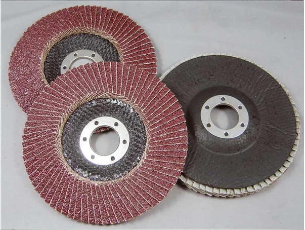 China 125x22.2mm Buffing Flap Wheel Emery Paper Flap Wheel - Buy Emery ...