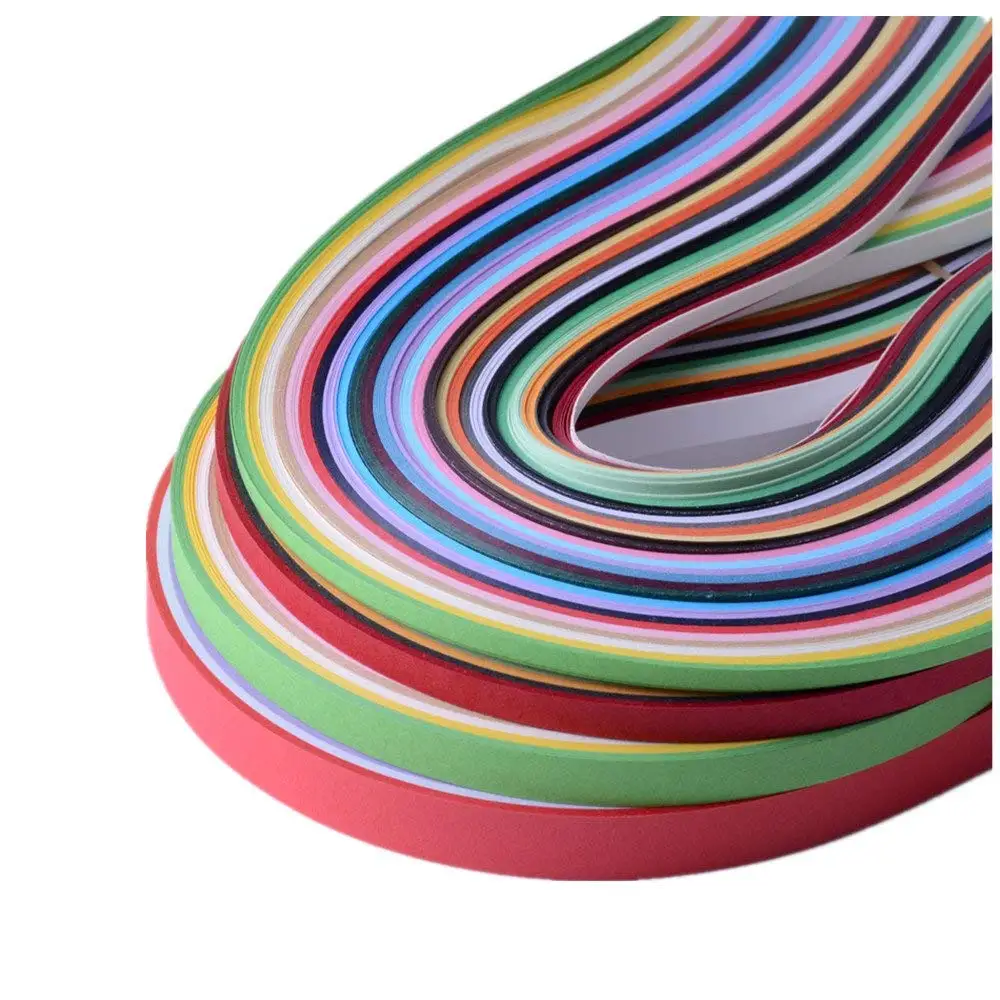 Paper Width 3mm JUYA Tant Paper Quilling Set 1280 Strips 32 Colors 39cm Length//strips