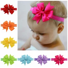 Girls’ Hair Accesories Girl’s Bow Headband Hot Sale girl solid hair Band Children Headbands Christmas Gifts Free Shipping