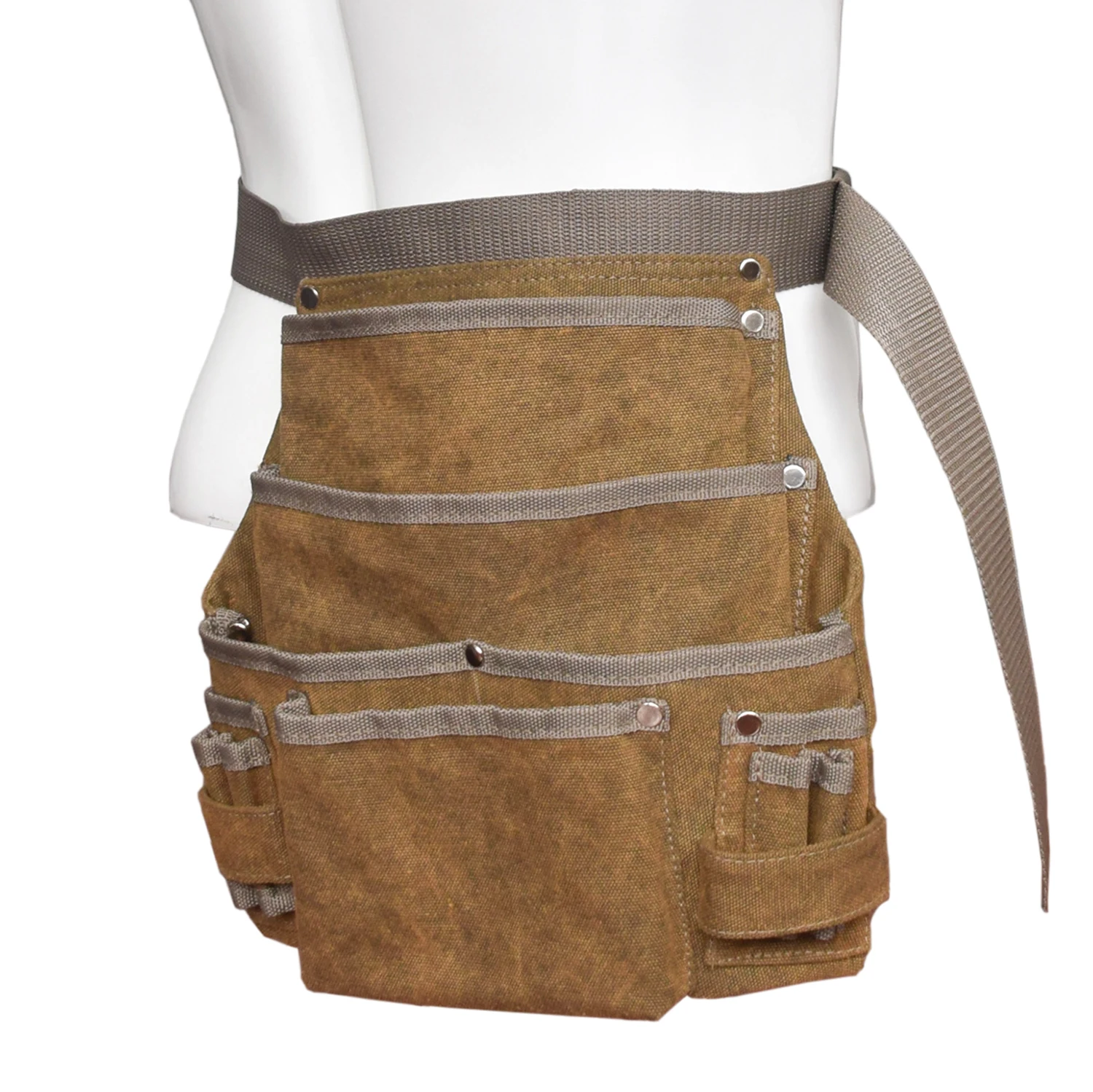 Adjustable 16oz Canvas Apron Tool Belt With Pockets And Hammer Loop Buy Apron Tool Belt,Canvas