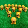 Hot style car spring man shake head doll with creative display car shake head doll cute expression emoji doll