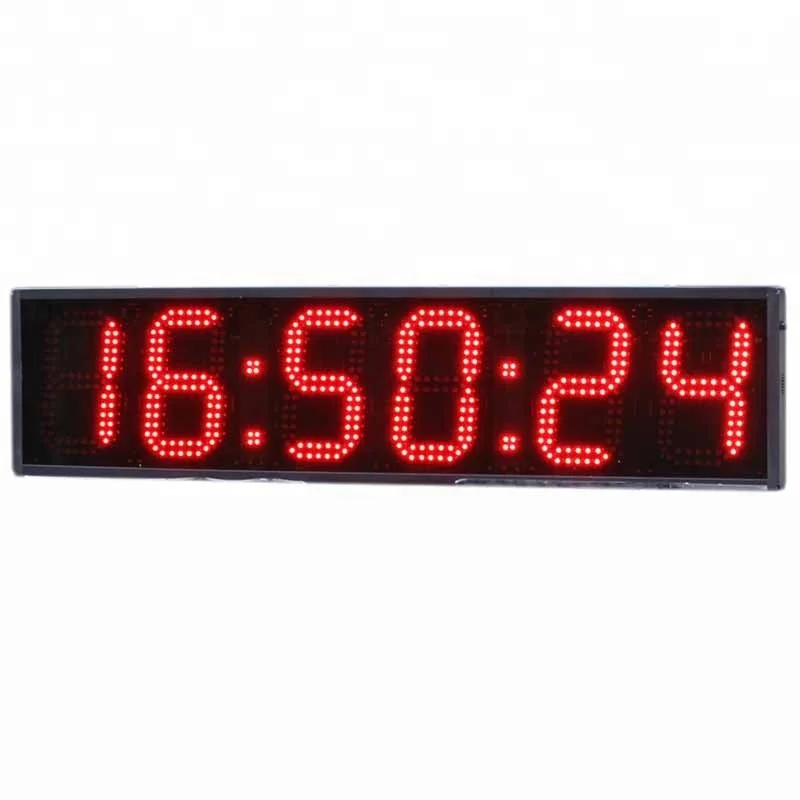 

Widely Used Hot 6 Digit 6 Inch Giant LED Wall Clock