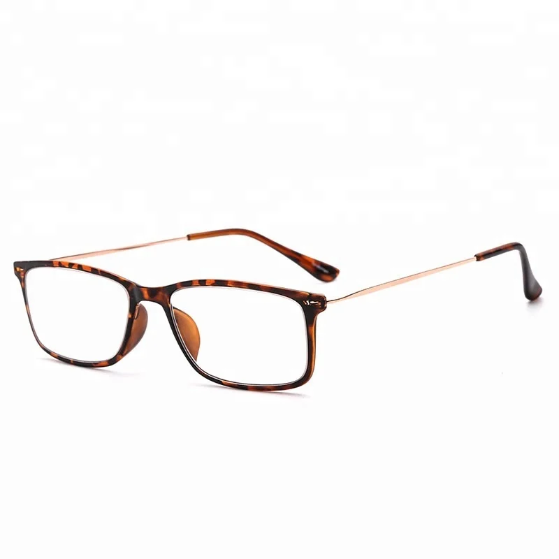 

JH Vintage Fashion Presbyopic Spectacle Metal Square Reading Glasses, Customize color