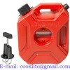 3L Portable Jerry Can Gas Plastic Fuel Tank Petrol ATV UTV Motorcycle/Car