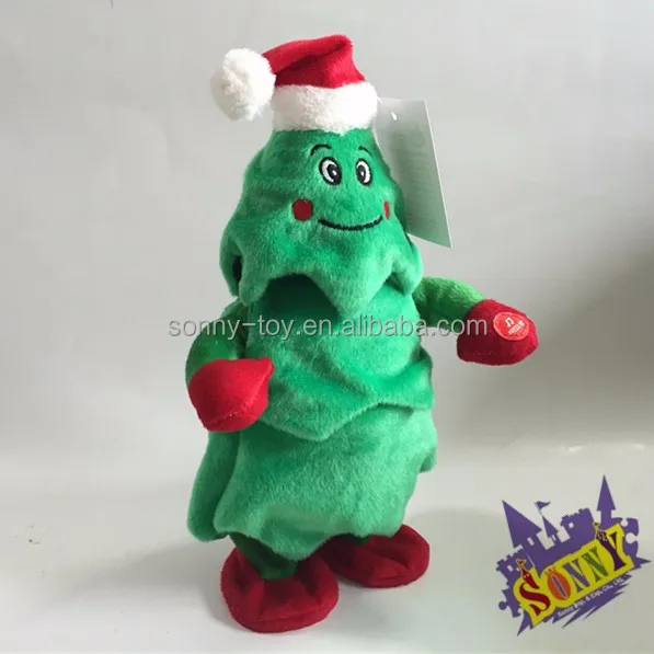 Singing And Dancing Plush Christmas Tree Toy Singing And Dancing Plush Christmas Tree Toy