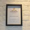 High Quality A4 Certificate Document Shadow Box Picture Frame A4 Cheap Frames Wholesale
