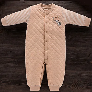 Pasgeboren baby hot selling kleding baby romper winter jumpsuit baby boy onesie