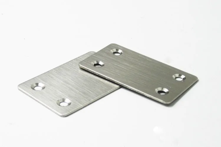 Flat Metal Brackets Stainless Steel Sheet With Holes Buy Stainless