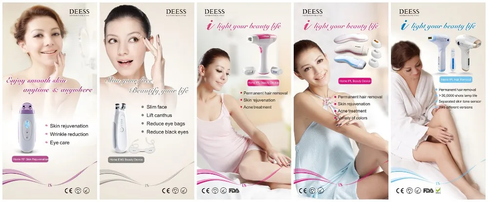 Deess Ipl Laser Hair Removal Machine Acne Removing Cream For Men