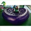 Funny Customized Inflatable Mattress Bed / Convenient Heart Shape PVC Bed