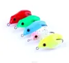 Free Shipping New Hot Popular Soft Frog Lure Silicone 5cm 10g frog fishing lures wholesale isca de pesca PVC box Frog