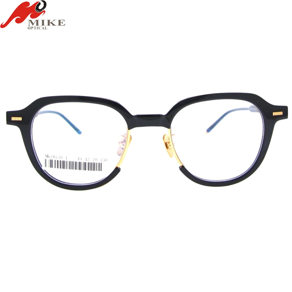 

New design top sales acetate eyeglasses italian eyewear brands metal Rim Lock, Could be customized