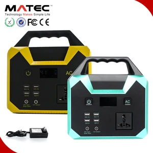 Portable Solar Charged UPS Power Bank Home & Camping