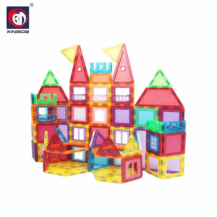 magnetic tiles castle