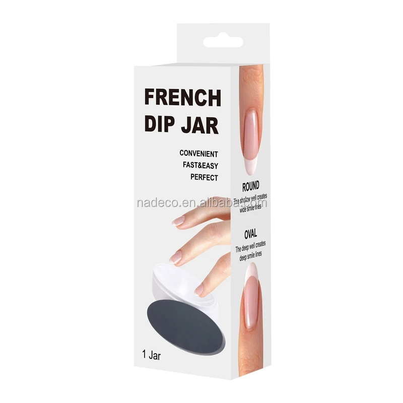 Perfect French Smile Line Nail Manicure Set Acrylic Vessel Dipping Powder  Container - Buy Dipping Powder Container,Acrylic Powder Vessel,French Nail  Product on 