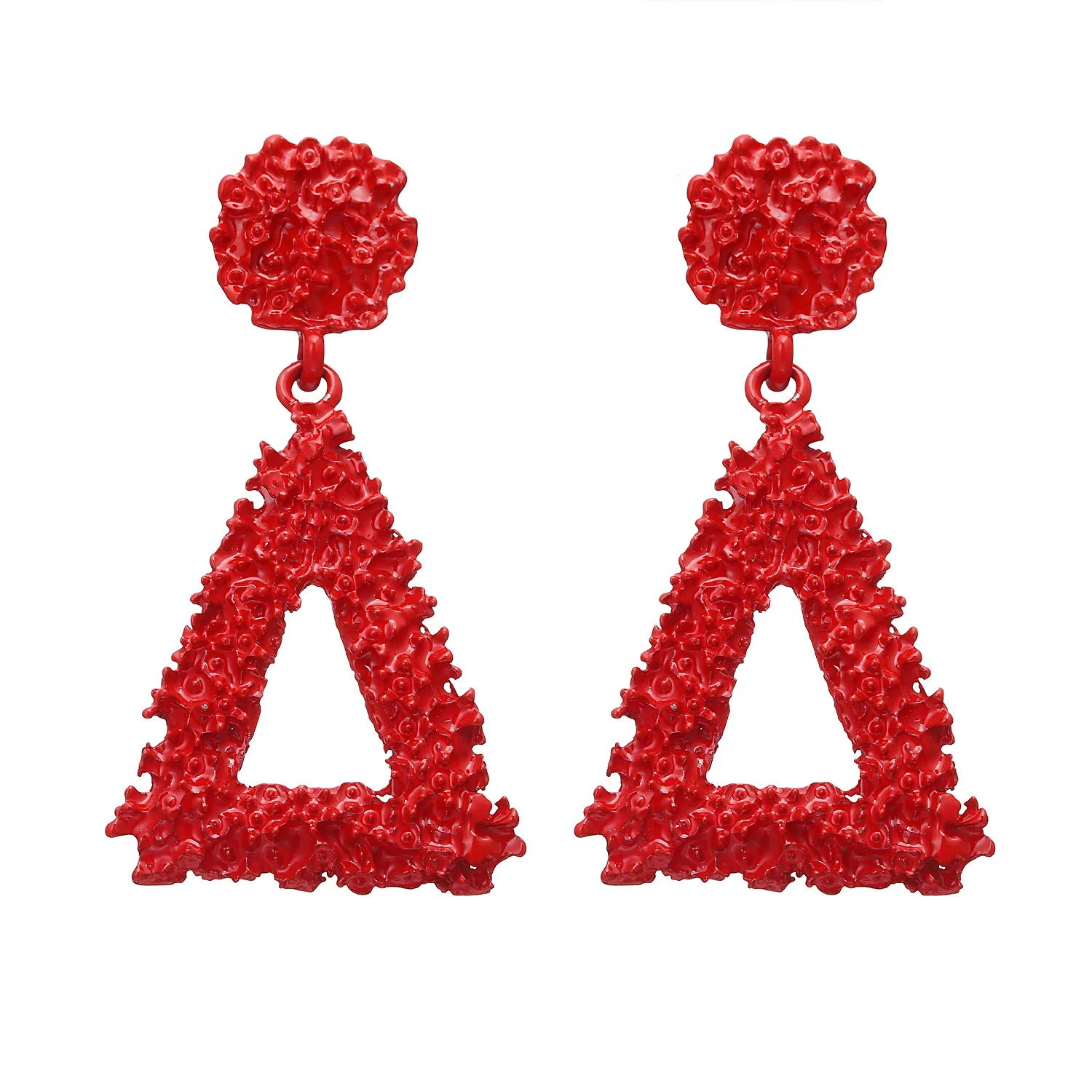 

mywiny metal elements simple cc earrings for women gift, N/a
