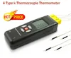 Four Channel Digital Thermometer 4 K-Type Thermocouple Sensor 1350C 2462F TL-TK04