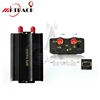 Vehicle remote control and immobilizer engine stop car gps tracker with Power supply disconnection alarm