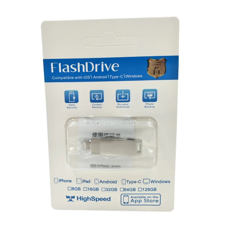 High Speed Phone Ios Y Disk Flash Drive 64gb Instant Transfer Files For