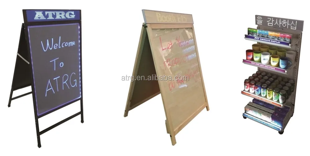 900mm wooden P5 led display LED message board/LED digital banner