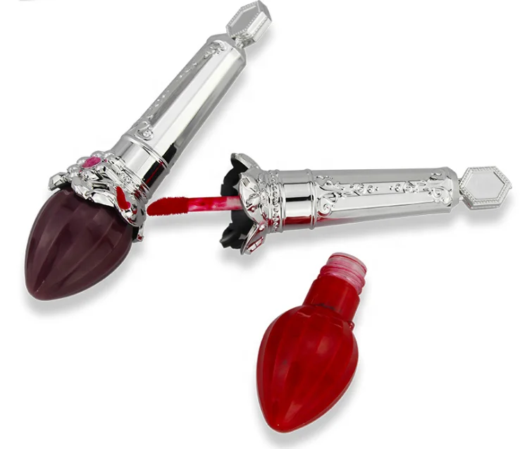 

2019 new hot sell Fashion cosmetics lip use pendant shape makeup lipgloss Waterproof Matte Lip Gloss