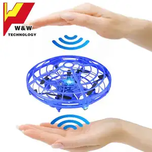 W&W Infrared Sensing Control LED Quadcopter Mini Drone