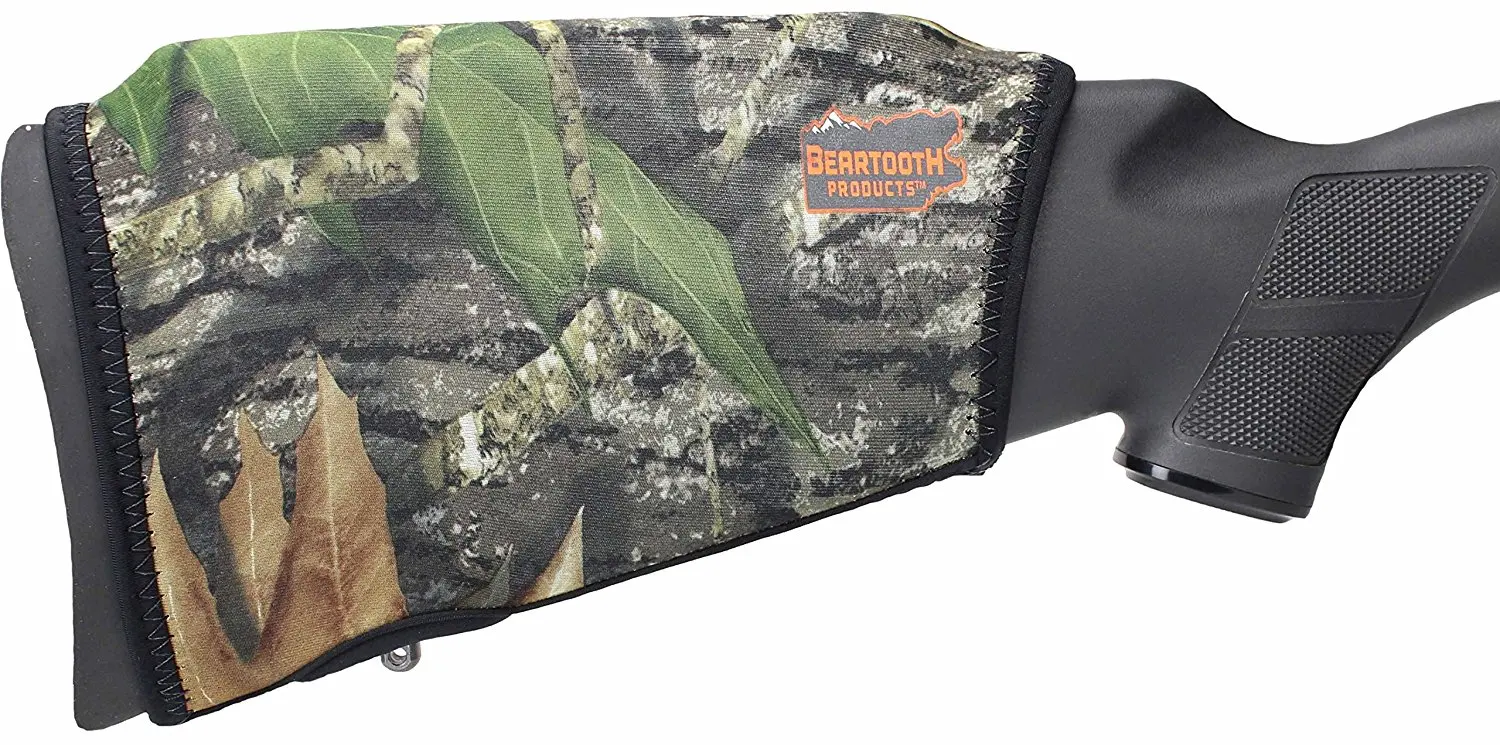 Beartooth Comb Raising Kit 2.0 - Premium Neoprene Gun Stock Cover + (5) Hi-...