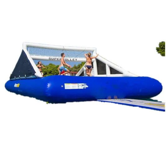 A Giant Inflatable Volleyball Court Saves You From Playing On Hot Sand