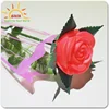 High quality water proof decorations glow products LED Flashing Artificial Red Roses