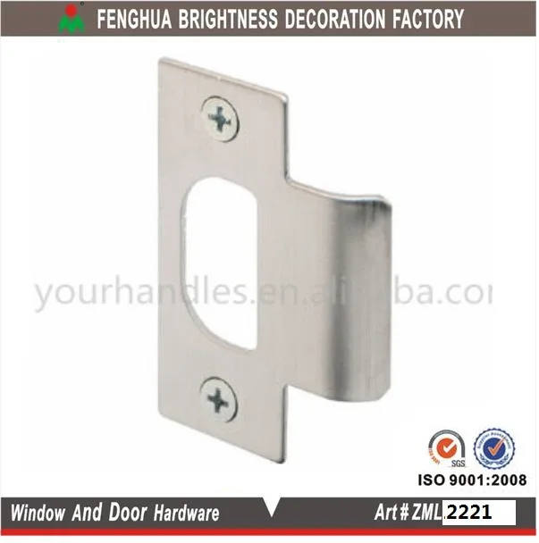 Stainless Steel Adjustable Blank Door Lock Strike Plate Buy