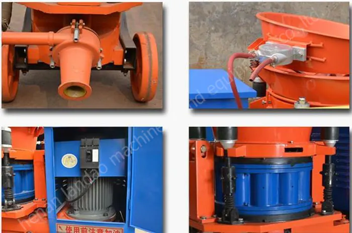 China Supplier Wet Mix Shotcrete Spray Gunite Machine for Sale